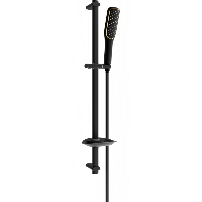 Mexen DB49 ensemble de douche coulissant, noir - 785494584-75
