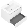 Mexen Orio meuble de salle de bain 60 cm avec lavabo Otis, 2 tiroirs, blanc mat - 91A10-06047-2-BFF01-W18M01