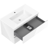 Mexen Orio armoire de salle de bain 80 cm avec lavabo Otis, 2 tiroirs, blanc brillant - 91A10-08047-2-BFF00-W18M00