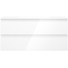 Mexen Orio placard de salle de bain 100 cm avec lavabo Otis, 2 tiroirs, blanc brillant - 91A10-10047-2-BFF00-W18M00