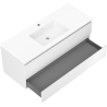 Mexen Orio meuble de salle de bain 120 cm avec lavabo Otis, 2 tiroirs, blanc mat - 91A10-12047-2-BFF01-W18M01