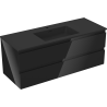 Mexen Orio meuble de salle de bain 120 cm avec lavabo Otis, 2 tiroirs, noir brillant/noir mat - 91A10-12047-2-BFF70-W18M71