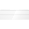 Mexen Orio meuble de salle de bains 140 cm avec lavabo Otis, 2 tiroirs, blanc brillant - 91A10-14047-2-BFF00-W18M00