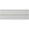 Mexen Orio meuble de salle de bain 140 cm avec lavabo Otis, 2 tiroirs, gris mat/blanc mat - 91A10-14047-2-BFF62-W18M01