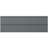 Mexen Orio meuble de salle de bains 140 cm avec lavabo Otis, 2 tiroirs, graphite mat/blanc mat - 91A10-14047-2-BFF66-W18M01