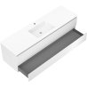 Mexen Orio meuble de salle de bain 160 cm avec lavabo Otis, 2 tiroirs, blanc mat - 91A10-16047-2-BFF01-W18M01