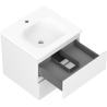 Mexen Orio armoire de salle de bains 50 cm avec lavabo Vela, 2 tiroirs, blanc mat - 91A10-05047-2-BFF01-W23M01