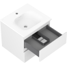 Mexen Orio meuble de salle de bains 50 cm avec lavabo Vela, 2 tiroirs, blanc mat - 91A10-05047-2-BFF01-W23M01
