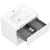 Mexen Orio meuble de salle de bain 60 cm avec lavabo Vela, 2 tiroirs, blanc mat - 91A10-06047-2-BFF01-W23M01