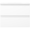 Mexen Orio meuble de salle de bain 60 cm avec lavabo Vela, 2 tiroirs, blanc mat - 91A10-06047-2-BFF01-W23M01