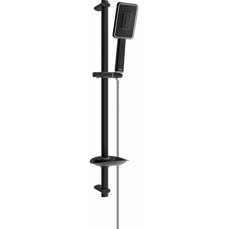 Ensemble de douche coulissant Mexen DB54, noir/chrome - 785544584-17