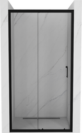 Mexen Apia portes de douche coulissantes 125 cm, transparentes, noires - 845-125-000-70-00