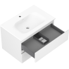 Mexen Orio meuble de salle de bain 70 cm avec lavabo Vela, 2 tiroirs, blanc mat - 91A10-07047-2-BFF01-W23M01