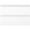 Mexen Orio meuble de salle de bain 70 cm avec lavabo Vela, 2 tiroirs, blanc mat - 91A10-07047-2-BFF01-W23M01