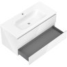 Mexen Orio meuble de salle de bain 100 cm avec lavabo Vela, 2 tiroirs, blanc brillant - 91A10-10047-2-BFF00-W23M00