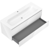 Mexen Orio meuble de salle de bain 120 cm avec lavabo Vela, 2 tiroirs, blanc brillant - 91A10-12047-2-BFF00-W23M00