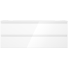 Mexen Orio meuble de salle de bain 120 cm avec lavabo Vela, 2 tiroirs, blanc brillant - 91A10-12047-2-BFF00-W23M00
