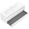 Mexen Orio meuble de salle de bains 120 cm avec lavabo Vela, 2 tiroirs, blanc mat - 91A10-12047-2-BFF01-W23M01