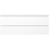 Mexen Orio meuble de salle de bains 120 cm avec lavabo Vela, 2 tiroirs, blanc mat - 91A10-12047-2-BFF01-W23M01