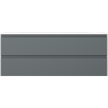 Mexen Orio meuble de salle de bain 120 cm avec lavabo Vela, 2 tiroirs, graphite mat/blanc mat - 91A10-12047-2-BFF66-W23M01