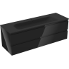 Mexen Orio meuble de salle de bains 140 cm avec lavabo Vela, 2 tiroirs, noir brillant/noir mat - 91A10-14047-2-BFF70-W23M71