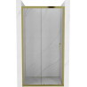 Mexen Apia porte de douche coulissante 115 cm, transparent, dorée - 845-115-000-50-00