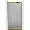 Mexen Apia portes de douche coulissantes 120 cm, transparentes, dorées - 845-120-000-50-00