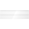 Mexen Orio meuble de salle de bain 160 cm avec lavabo Vela, 2 tiroirs, blanc brillant - 91A10-16047-2-BFF00-W23M00