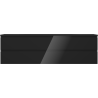 Mexen Orio meuble de salle de bain 160 cm avec lavabo Vela, 2 tiroirs, brillant noir/mat noir - 91A10-16047-2-BFF70-W23M71