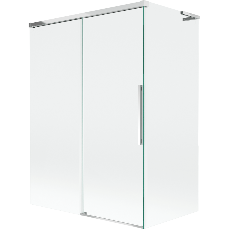 Mexen Rox L paroi de baignoire coulissante à 2 volets 120 + 70 x 150 cm, transparent, chrome - 8C9L-120-070-01-00