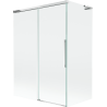 Mexen Rox L paroi de baignoire coulissante à 2 volets 120 + 70 x 150 cm, transparent, chrome - 8C9L-120-070-01-00