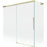 Mexen Rox L paroi de baignoire 2 volets coulissants 170 + 70 x 150 cm, transparent, doré - 8C9L-170-070-50-00