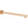 Mexen Cube bras de douche mural 40 cm or rose - 79112-60