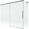 Mexen Rox L paroi de baignoire coulissante à 2 vantaux 190 + 90 x 150 cm, transparent, gun metal - 8C9L-190-090-95-00