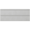 Mexen Rivel meuble de salle de bain 120 cm avec lavabo Otis, 2 tiroirs, rainuré, gris mat/blanc mat - 91A20-12047-2-BFF62-W18M0