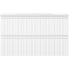 Mexen Rivel meuble de salle de bains 80 cm avec lavabo Vela, 2 tiroirs, rainuré, blanc mat - 91A20-08047-2-BFF01-W23M01