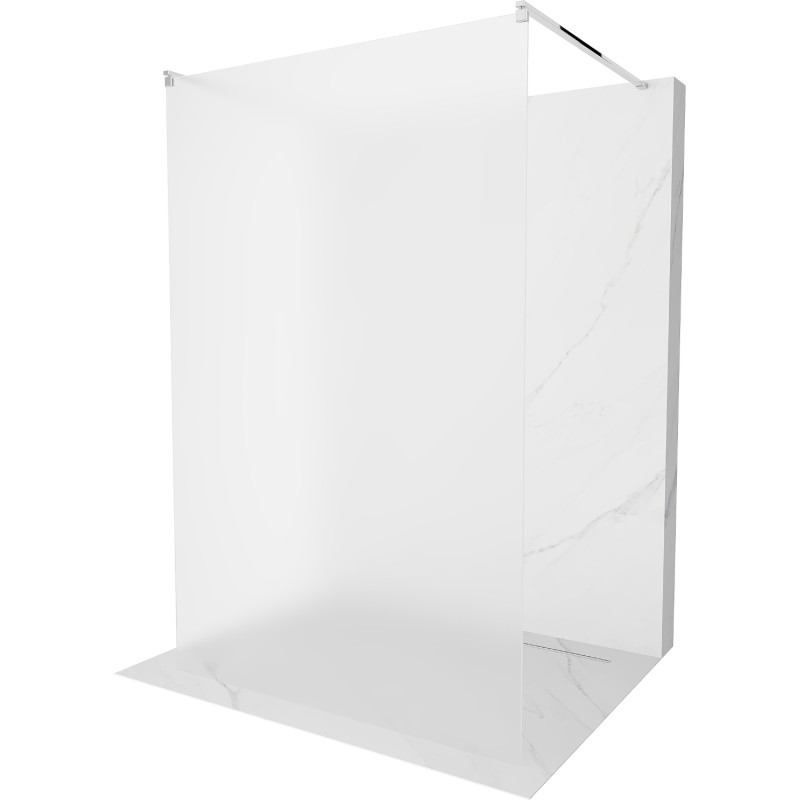Mexen Kioto paroi de douche indépendante 110 x 200 cm, givré 8 mm, chrome - 800-110-002-01-30