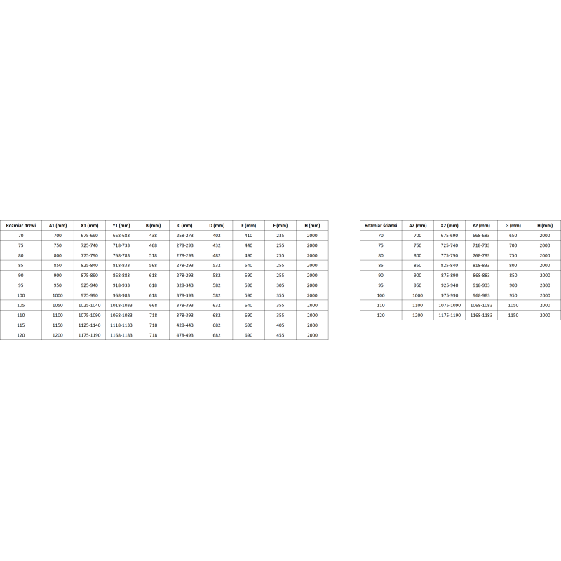 Mexen Mist-H T cabine de douche pivotante droite 85 x 75 cm, transparent, chrome - 8A5T-085-075-01-00-P