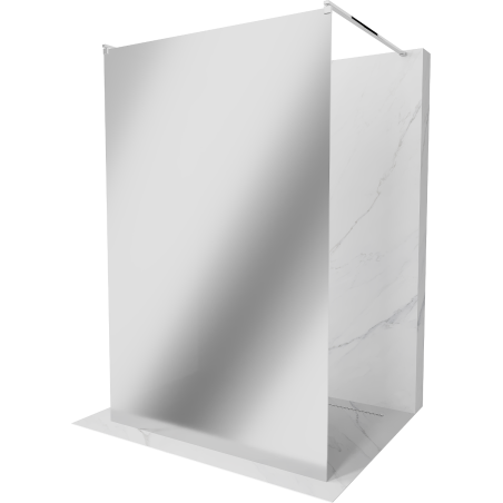 Mexen Kioto paroi de douche indépendante 110 x 200 cm, miroir 8 mm, chrome - 800-110-002-01-50
