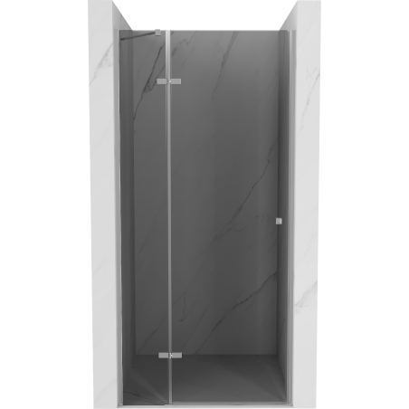 Mexen Roma porte de douche battante 70 cm, graphite, chrome - 854-070-000-01-40
