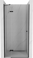 Mexen Roma porte de douche pivotante 100 cm, transparente, noire - 854-100-000-70-00