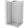 Mexen Apia cabine de douche coulissante 105 x 90 cm, transparent, chrome - 840-105-090-01-00