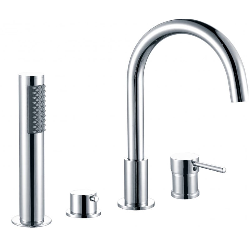Mexen Alma robinet de bain, Chrome - 75032-00
