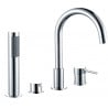 Mexen Alma robinet de bain, Chrome - 75032-00
