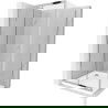 Mexen Apia cabine de douche coulissante 100 x 100 cm, transparent, chrome + receveur Plat - 840-100-100-01-00-4010