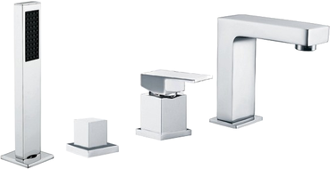 Mexen Cube Mitigeur de bain, chrome - 72932-00