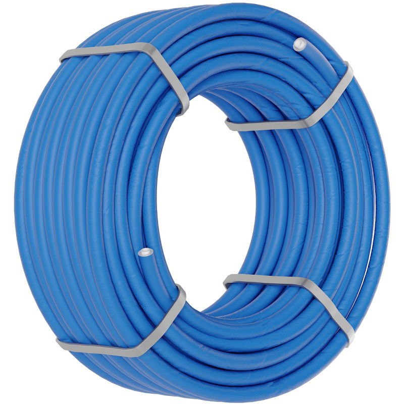 Mexen AL-L tuyau PE-Xb/AL/PE-Xb 16 x 2 mm dans une gaine bleue, 100 m - W97100-121600-100