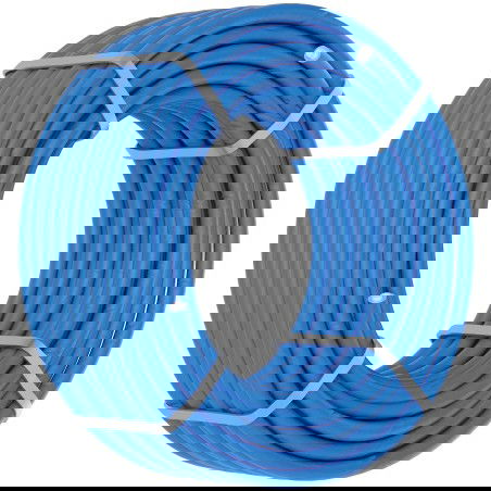 Mexen AL-L tube PE-Xb/AL/PE-Xb 16 x 2 mm avec isolation bleue, 100 m - W97100-121600-100