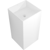 Mexen Xola-2 lavabo autoportant en conglomérat 45 x 45 cm, blanc mat - 26594500