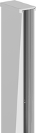 Mexen profil mural pour paroi de douche 8 mm, chrome - 800-00-01